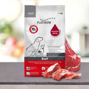 PLATINUM DOG BEEF & POTATO sausā barība suņiem Liellops 10kg (2x5kg)